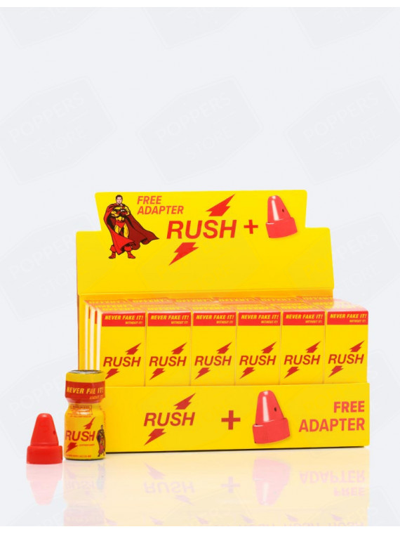 x18 Rush 10ml + Adapter with display