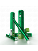 Kushvape. Vape Pens. Green vape pen and packaging.