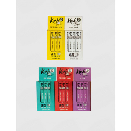 Pack of KushVape CBD Vape Pens x20