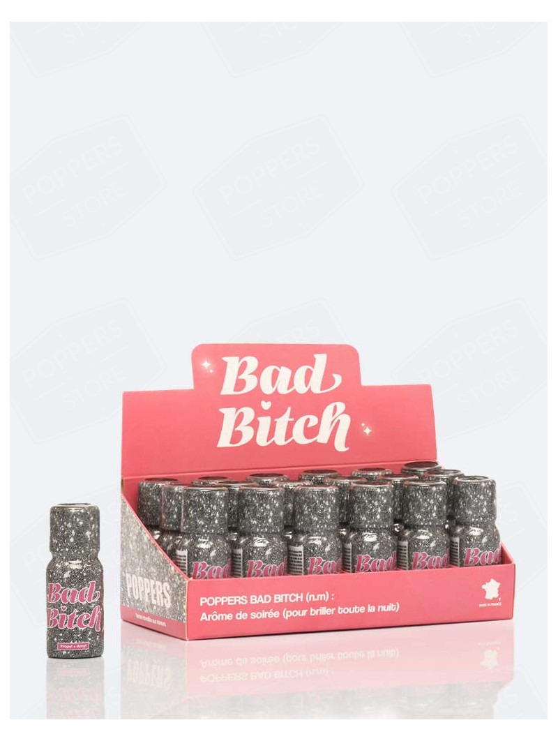Bad Bitch Poppers with display