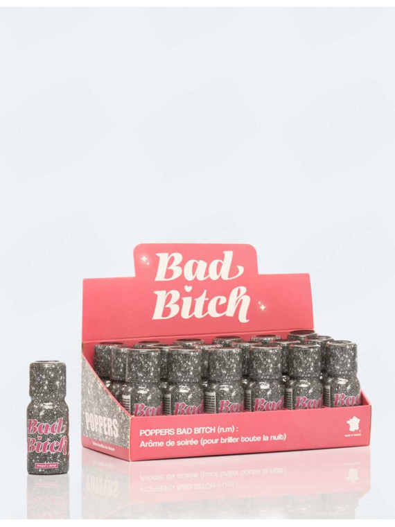 Bad Bitch Poppers with display