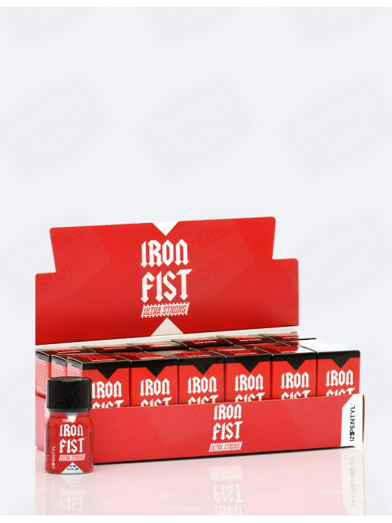 Iron Fist Ultra 10ml x18 poppers display